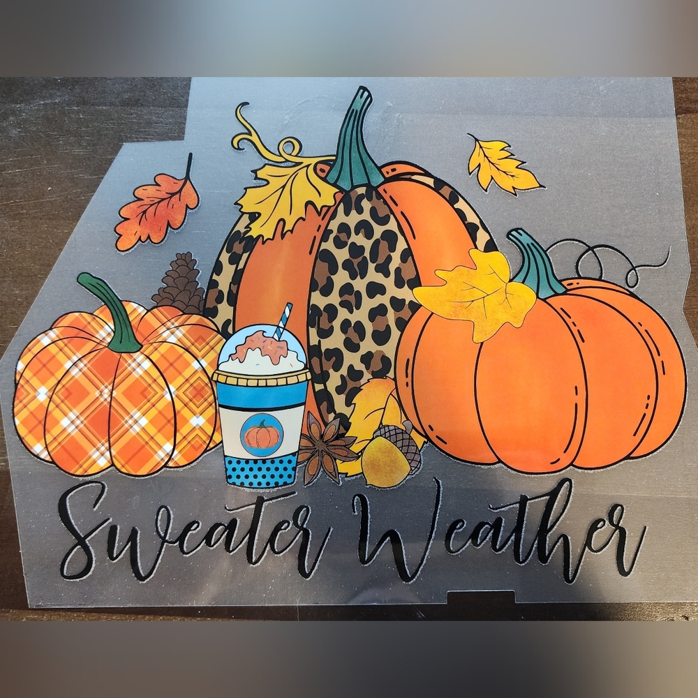 Colorful Pumpkin Graphic Art